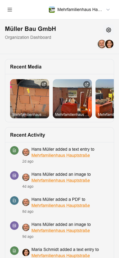 Organization Branding — Mobile